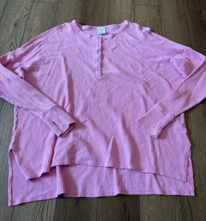 Aerie Henley Long Sleeve Top thumbnail 1