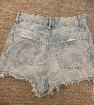 ZARA Jean Shorts High-Waisted thumbnail 2