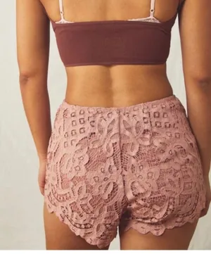 Free People Adella Shorts In ballet thumbnail 3