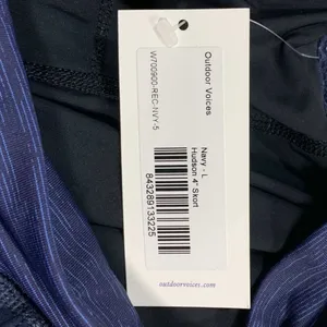Outdoor Voices Hudson 4" Skort Womens Large Navy Blue Athletic Lined W700900-REC thumbnail 4