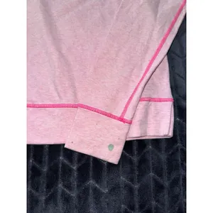 Lululemon Women's Voyage Pullover‎ Heathered Pink Size 4 thumbnail 3
