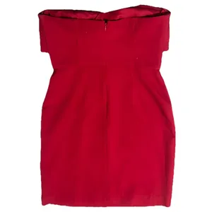 Sam Edelman Red Strapless Bow Sheath Party Dress Sz 6 Dance Homecoming Night Out thumbnail 6