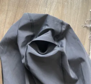 Lululemon cropped half zip athletic hoodie In Black thumbnail 8