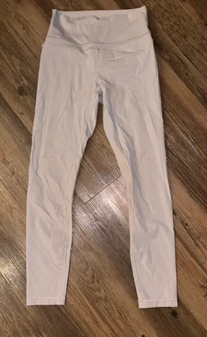 CRZ Yoga Women’s light grey leggings thumbnail 1