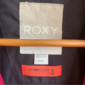 Roxy Dry Flight Gradient Ski Insulated Jacket Hot Pink Ombré No Hood M thumbnail 4