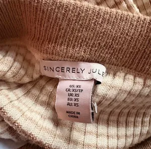 Sincerely Jules 2 piece knit halter top and skirt thumbnail 4