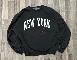 Brandy Melville John Galt faded black New York Sweatshirt thumbnail 1