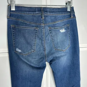 PacSun Perfect Fit Medium Indigo Wash Distressed/ Destroyed Jeggings Size 25 thumbnail 11