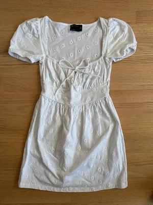 ASOS White Floral Embroidered Top thumbnail 1