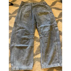 Midiross Jeans Light Wash Paint Splatter Distressed Barrel Leg Size L thumbnail 8