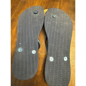Havanaians sandals flip flops navy blue women's size 9 NWT thumbnail 5