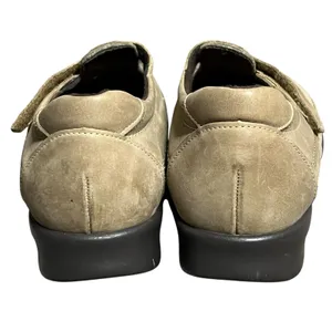 SAS Roamer‎ Shoes Womens 10 Beige Moccasin Leather Slip On Adjustable Comfort thumbnail 5