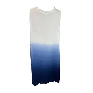 Jofit White Blue‎ Ombre Athletic Casual Sleeveless Tank Dress Large thumbnail 8