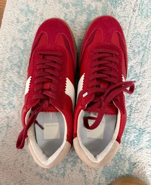 Dolce Vita Red Sneakers thumbnail 1