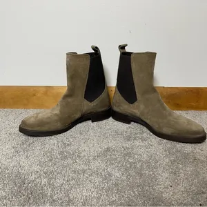Emanuele Crasto‎ Tan/taupe Chelsea Boots Women’s size EU 39/US 8-8.5 thumbnail 7