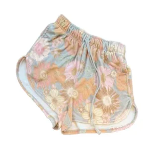 WILD FABLE Floral Terry Cloth Pull On Shorts Drawstring Size Medium (small) thumbnail 1