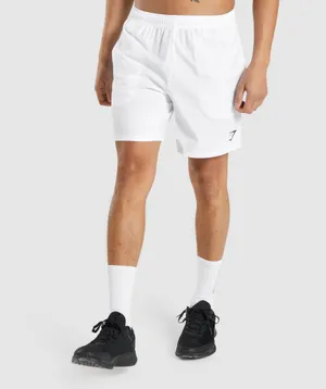 Gymshark Arrival 7” Shorts White Size L Athletic Training thumbnail 3