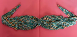 San Lorenzo Bandeau Bikini Top (S) thumbnail 1