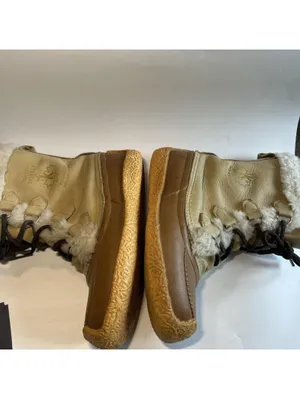 Sorel Canada Nanook Leather Winter Snow Boots w/ Wool Liner Women’s Size 9 Tan thumbnail 6