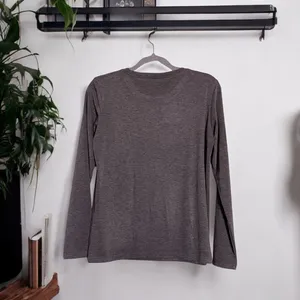 Broken Crayons Still Color. Long Sleeve Tee. Gray. 
Size Small. thumbnail 4
