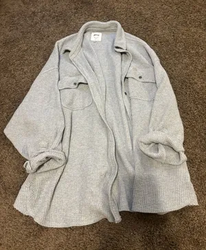 Aerie Jacket Waffle Knit thumbnail 1