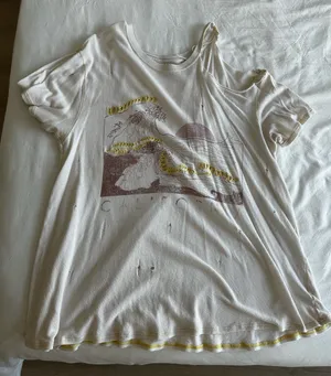 We The Free Oversized Distressed T-Shirt thumbnail 2
