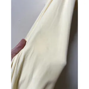 Oh Polly Annelise Jersey Bridesmaid Maxi Dress in Butter Yellow Size M New thumbnail 12