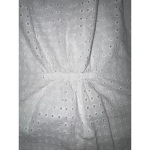 Madewell White Eyelet Button Front Blouse Ruffle Sleeve V-Neck Top AK013‎ Size 6 thumbnail 12