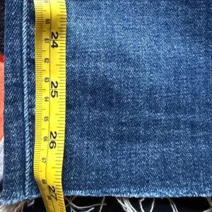 Mother Denim Distressed Straight Leg Jeans Dark Wash Raw Hem Size 26‎ thumbnail 6
