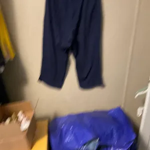 Crop pants Blue Size L thumbnail 3