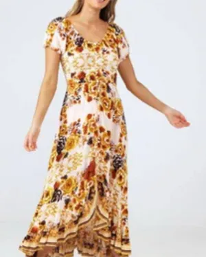 TALISMAN Rhiannon Boho Maxi‎ Dress size xl thumbnail 1