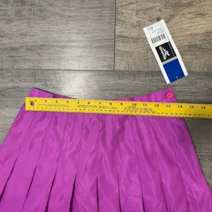 NWT VTG Reebok Hot Pink Tennis Skirt Athletic Sport‎ Pleated Mini Skater Small thumbnail 7