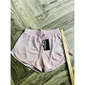NEW Alphalete Woman’s Varsity Short - Pink ,size Small thumbnail 3