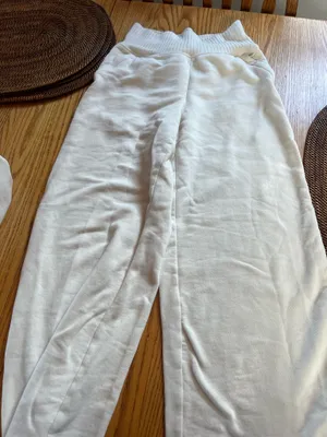 Alo white sweatpants thumbnail 3