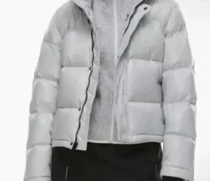 Aritzia Pearl Grey Super Puff Shorty  thumbnail 2