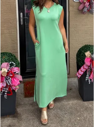 Green Dress Size M thumbnail 2