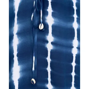 Lulus Tropi-Cali Love Blue Tie-Dye Maxi Dress Size XS Blue White thumbnail 4