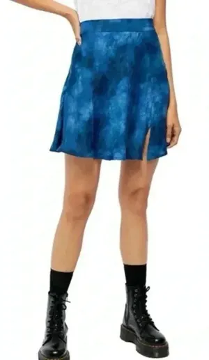 Free People Martine Flirt Tie-Dyed Mini Skirt Size 0 NWOT thumbnail 1