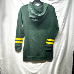 Green Bay Packers Mini Dress Hoodie NFL Team Apparel’19’ Jersey Sweatshirt Med. thumbnail 3