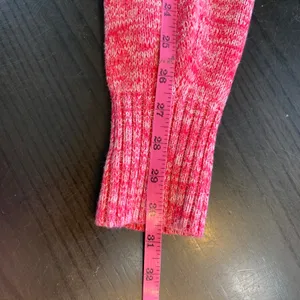 GAP Pink Marled Y2K Style V-Neck Sweater S Clean Girl Cozycore 100% Cotton Knit thumbnail 14