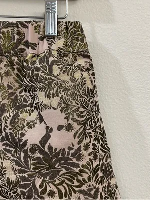 Free People Shine Like A Shorty Jacquard Shorts in Gold Combo Size XS‎ NWT thumbnail 8