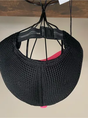 Zyia Active Luxe Hat Pink Black Mesh Reflective Running Baseball Cap Women’s NWT thumbnail 5