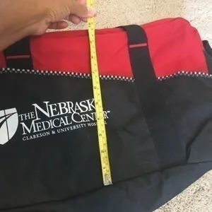 Nebraska Medical Center vintage duffle bag thumbnail 4