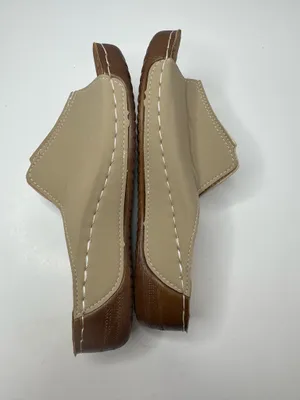 Unbranded Taupe Vegan Leather Slide Sandals Women's Size EU41 thumbnail 5