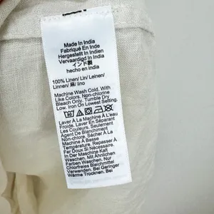 J.Crew Tall Utility Shirtdress Linen Natural Beige Relaxed Pockets Small NWT thumbnail 9