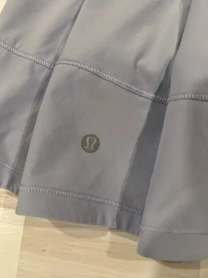 lululemon pace rival mid rise skirt long pastel blue 4 tennis golf pickleball thumbnail 3