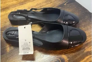 A New‎ Day Black Flats Size 7.5 thumbnail 1