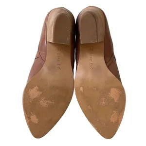 Anthro EUC Lien Do Leather Heeled Booties thumbnail 8