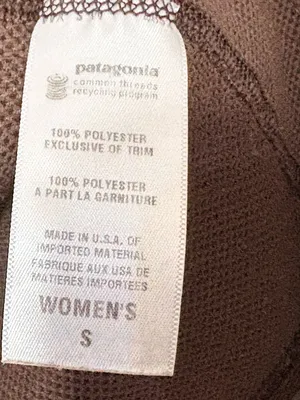 Patagonia Capilene Mock Neck Long Sleeve Base Layer Brown Women’s S thumbnail 7