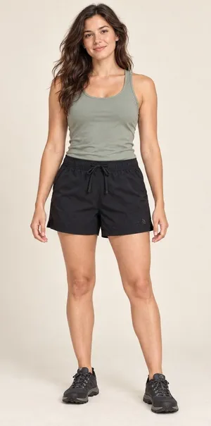 The North Face Aphrodite 2.0 Motion Shorts Black Womens Medium Hiking Athletic thumbnail 1
